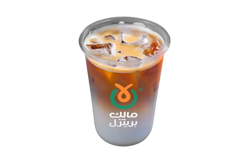لاتيه موكا بيضاء مثلج