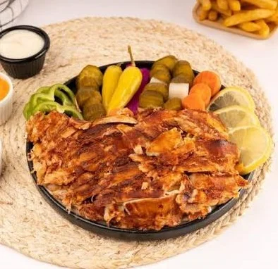 وجبة شاورما حلبي شرحات