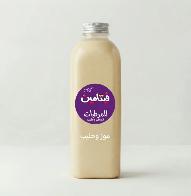 موز وحليب
