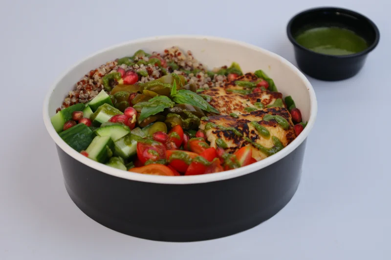 Halloumi bowl