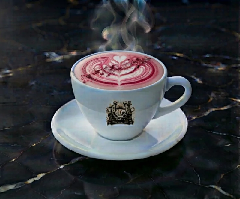 Hot Rose Latte