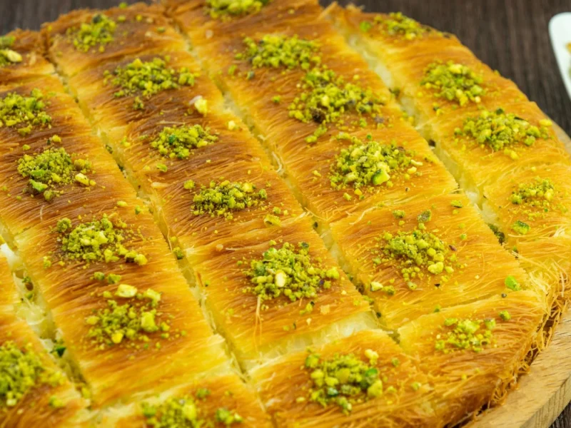 كنافة بين نارين بالجبنة