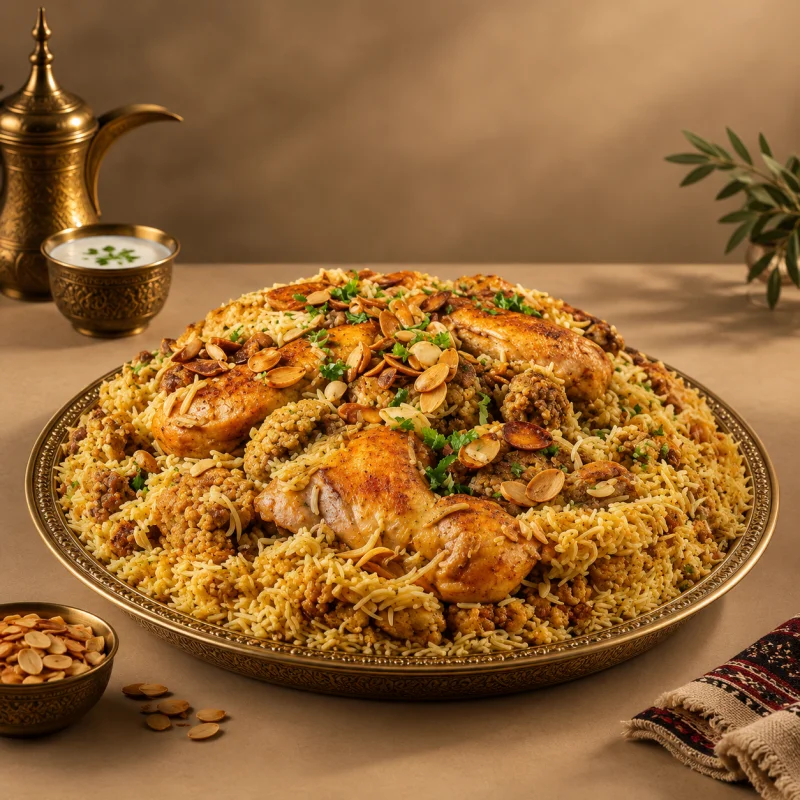 مقلوبة دجاج