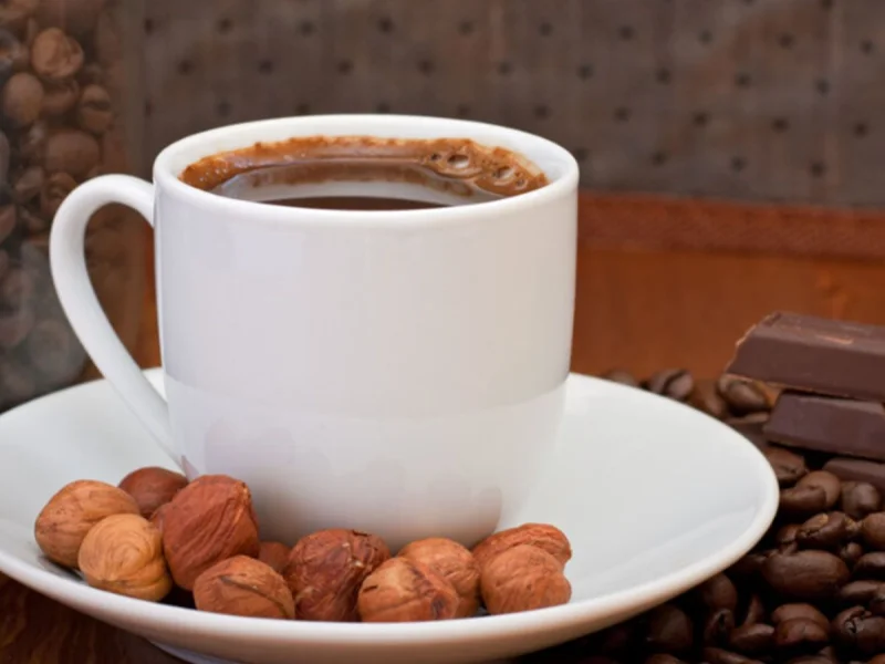 قهوة فرنسية بندق