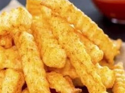 علبة بطاطا مقلية كبير
