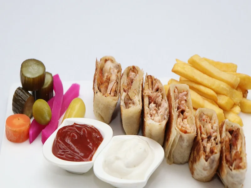 وجبة شاورما دجاج
