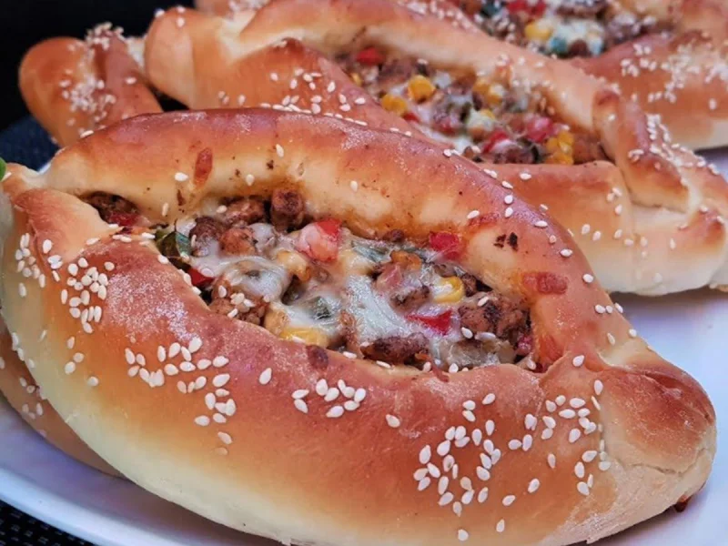 معجنات دجاج و خضار