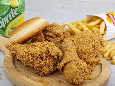 8 قطع بروستد