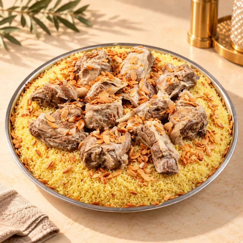 سدر منسف لحم روماني