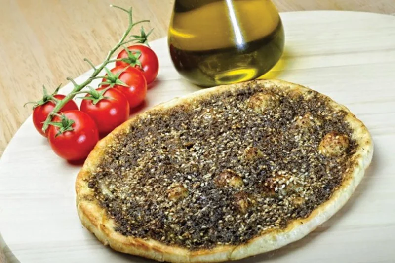رغيف زعتر كبير