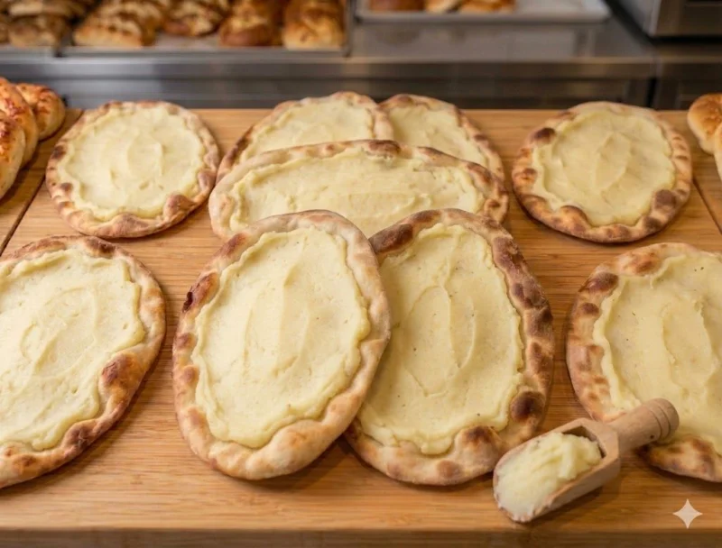 صفيحة بطاطا حلوة شامية