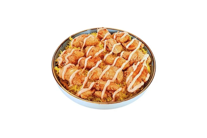 ريزو دجاج كرسبي مع رز