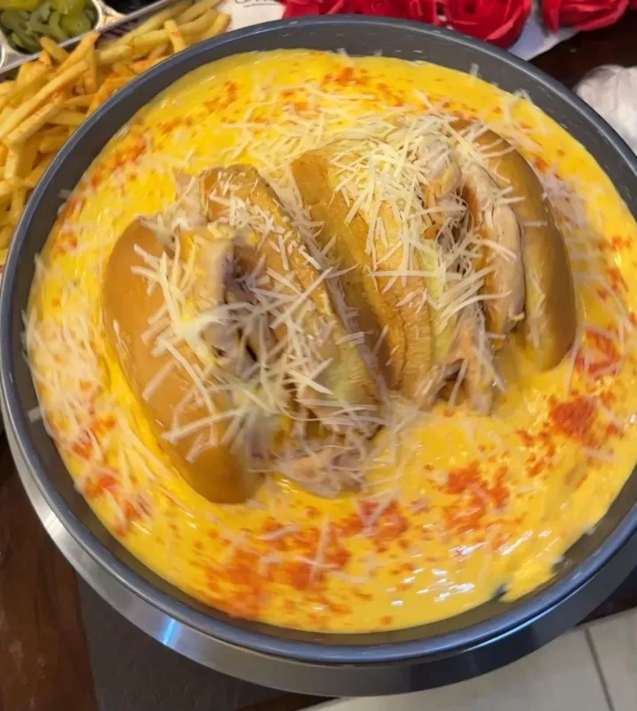 برجر الشيف عبيدة دجاج