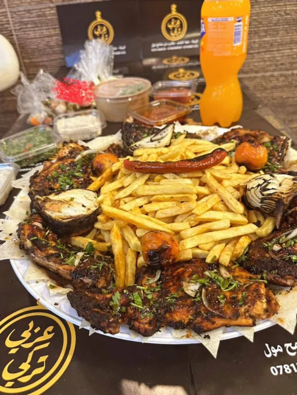 دجاجة فحم تكا بالعسل